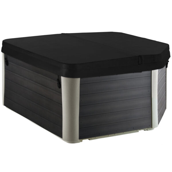 Tahiti Hot Tub 4-Person Lounger, 22 SS Jet,  110V/230V, Stainless Heater, Ozone, Waterfall and Upgraded Lighting - Image 9