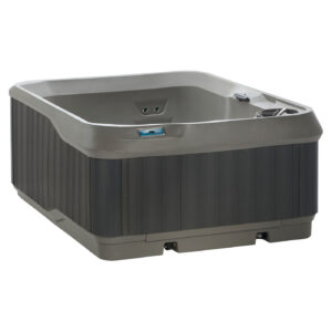 Ibiza Hot Tub 4-Person Lounger, 24 SS Jet, 110V/220V, Stainless Heater, Ozone, Waterfall and Upgraded Lighting