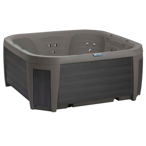 Maui Hot Tub 6-Person Open, 25 SS Jet, 110V/230V, Stainless Heater, Ozone, Waterfall and Upgraded Lighting