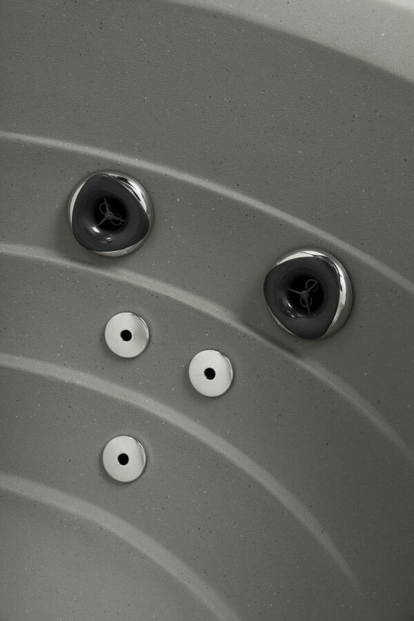 Maui Hot Tub 6-Person Open, 25 SS Jet, 110V/230V, Stainless Heater, Ozone, Waterfall and Upgraded Lighting - Image 16
