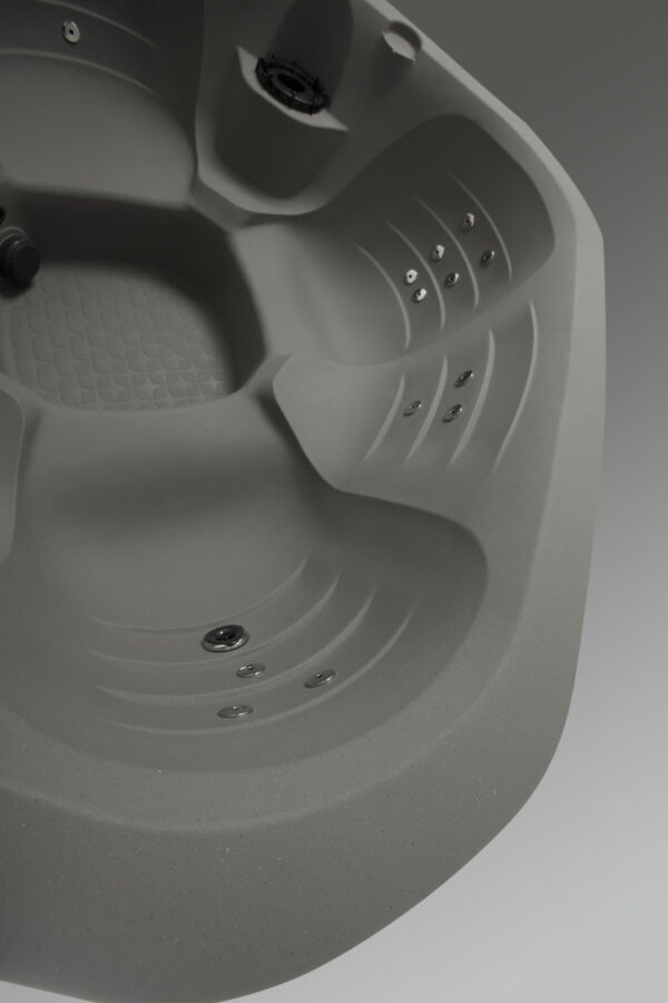 Maui Hot Tub 6-Person Open, 25 SS Jet, 110V/230V, Stainless Heater, Ozone, Waterfall and Upgraded Lighting - Image 22