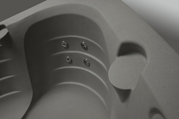 Maui Hot Tub 6-Person Open, 25 SS Jet, 110V/230V, Stainless Heater, Ozone, Waterfall and Upgraded Lighting - Image 17