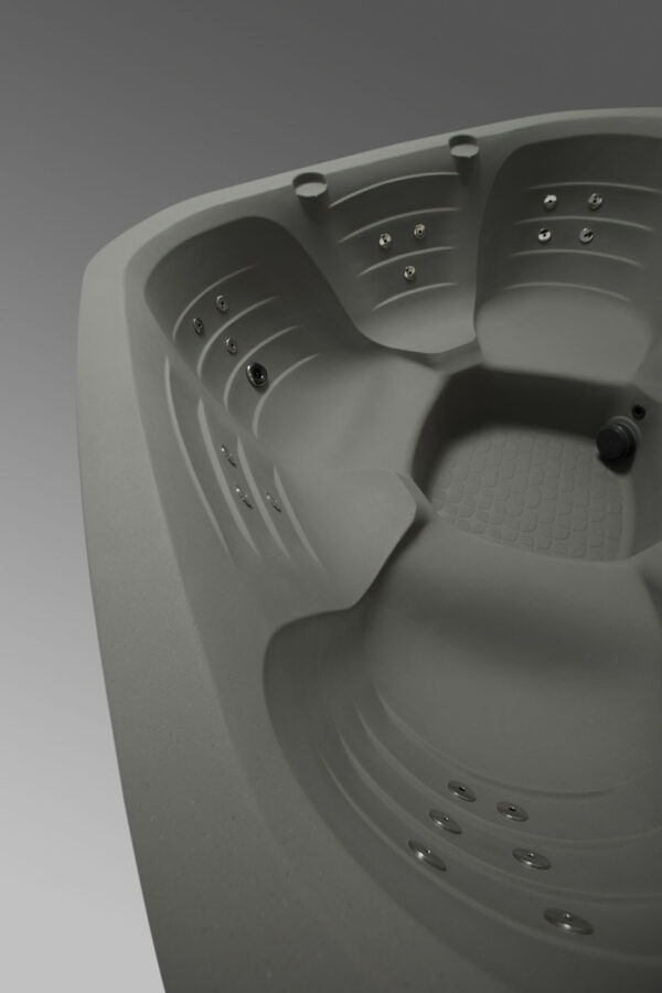 Maui Hot Tub 6-Person Open, 25 SS Jet, 110V/230V, Stainless Heater, Ozone, Waterfall and Upgraded Lighting - Image 18