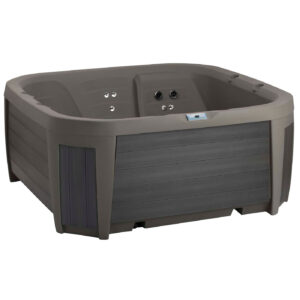 Maui Hot Tub 5-Person Lounger, 25 SS Jet, 110V/230V, Stainless Heater, Ozone, Waterfall and Upgraded Lighting