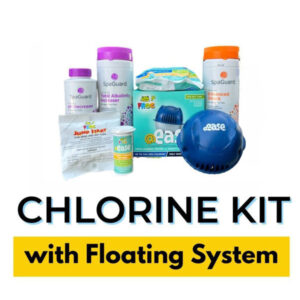 Spa Chemical Startup Kit with Chlorine Floating System (up to a 30-day supply)