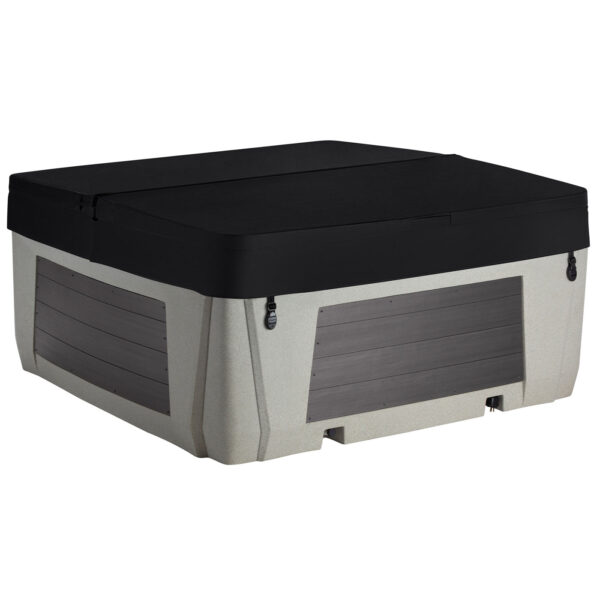 Fiji Hot Tub 5-Person Lounger, 60 SS Jet, 230V, Stainless Heater, Ozone, Waterfall and Upgraded Lighting - Image 12